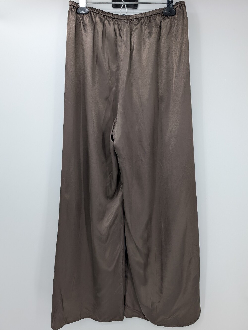 J Crew Petite Cosmo pant in luster charmeuse CN714 Size M Smoky Wood NWT - Picture 7 of 9